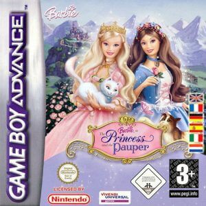 Barbie as The Princess and the Pauper GBA ROM