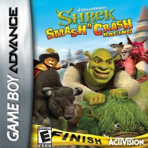 Shrek Smash n’ Crash Racing GBA ROM