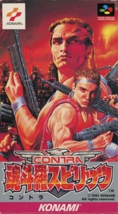 Contra Spirits SNES ROM