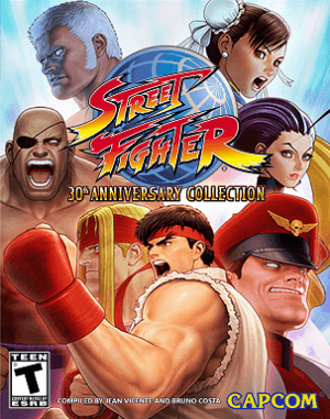 Street Fighter Anniversary Collection PS2 ROM