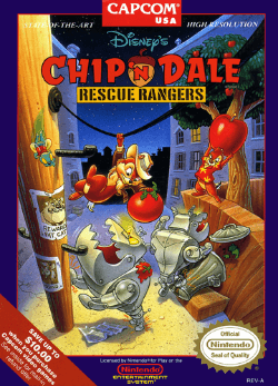 Chip ‘n Dale Rescue Rangers NES ROM