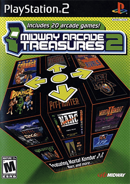 Midway Arcade Treasures 2 PS2 ROM