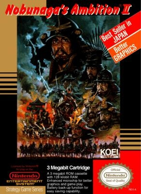 Nobunaga’s Ambition II NES ROM