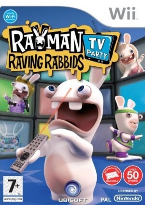 Rayman Raving Rabbids TV Party Nintendo Wii ROM