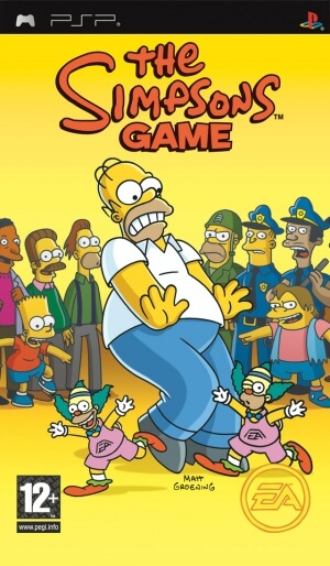 Simpson, Les – Le Jeu PSP ROM