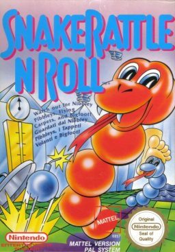 Snake Rattle ‘n’ Roll NES ROM