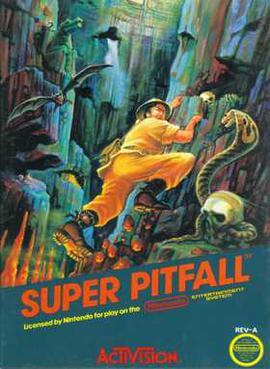 Super Pitfall NES ROM