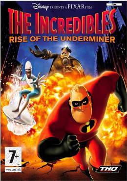 Disney-Pixar The Incredibles – Rise of the Underminer PS2 ROM