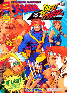 X-Men vs. Street Fighter PlayStation (PS) ROM