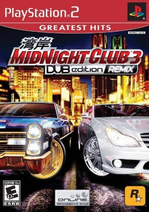 Midnight Club 3 – DUB Edition Remix PS2 ROM