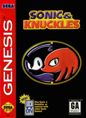 Sonic & Knuckles + Sonic the Hedgehog Sega Genesis ROM