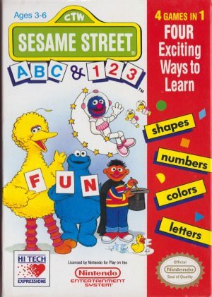 Sesame Street: A-B-C/1-2-3