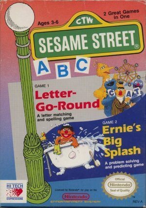 Sesame Street: A-B-C NES ROM