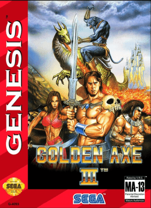 Golden Axe III Sega Genesis ROM