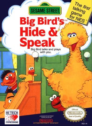 Sesame Street: Big Bird’s Hide & Speak