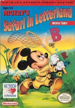 Mickey’s Safari in Letterland NES ROM