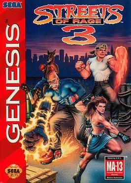 Streets of Rage 3 Sega Genesis ROM