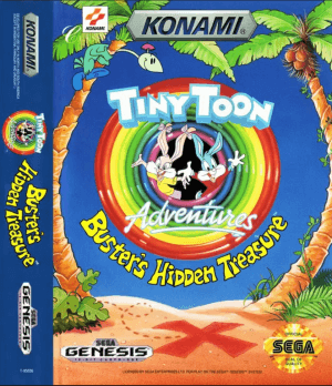 Tiny Toon Adventures – Buster’s Hidden Treasure Sega Genesis ROM