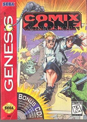 Comix Zone Sega Genesis ROM