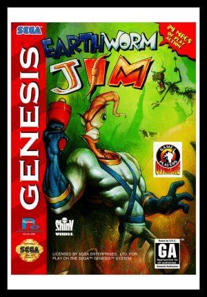 Earthworm Jim Sega Genesis ROM