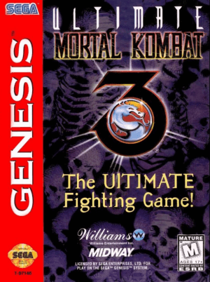 Ultimate Mortal Kombat 3 Sega Genesis ROM