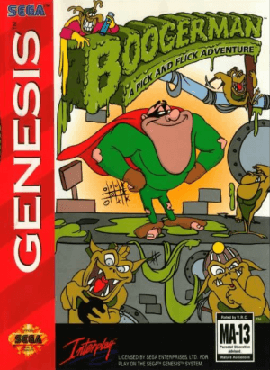 Boogerman: A Pick And Flick Adventure Sega Genesis ROM