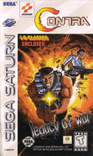 Contra Legacy of War Sega Saturn ROM