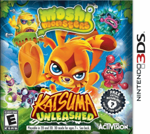 Moshi Monsters: Katsuma Unleashed Nintendo 3DS ROM