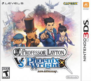 Professor Layton vs Phoenix Wright Ace Attorney Nintendo 3DS ROM