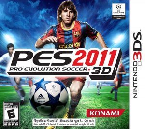 Pro Evolution Soccer 2011 3D Nintendo 3DS ROM