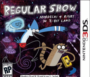 Regular Show: Mordecai and Rigby in 8Bit Land