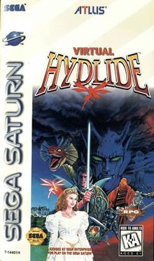 Virtual Hydlide Sega Saturn ROM