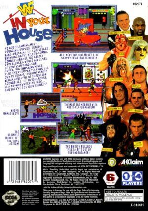 WWF In Your House Sega Saturn ROM