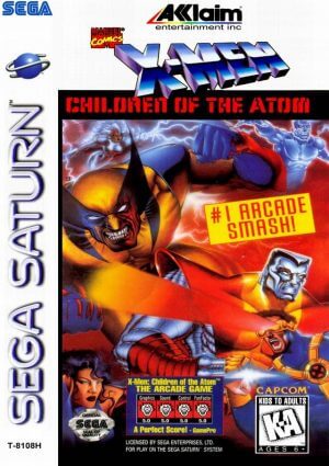 X-Men Children of the Atom Sega Saturn ROM