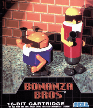 Bonanza Bros. Sega Genesis ROM