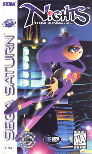 Nights Into Dreams Sega Saturn ROM