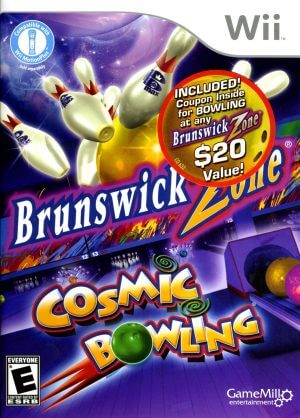 Brunswick Zone Cosmic Bowling Nintendo Wii ROM