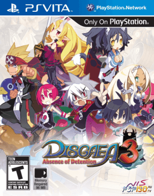 Disgaea 3: Absence of Detention PS Vita ROM