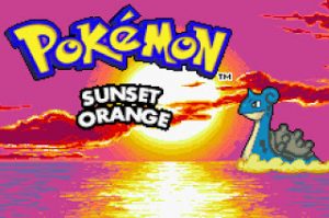 Pokemon Sunset Orange GBA ROM