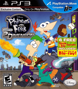 Phineas and Ferb: Across the Second Dimension