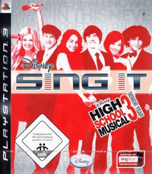 Disney Sing It Hick School Musical 3 Senior Year PS3 ROM