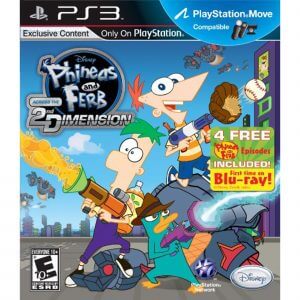 Phineas and Ferb the Movie: Across the 2nd Dimension PS3 ROM