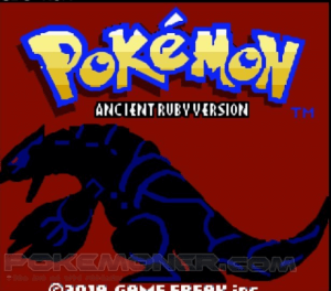 Pokemon Ancient Ruby and Sapphire (Pokemon Crystal Hack) GBA ROM