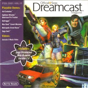 Official Sega Dreamcast Magazine Vol. 11: February 2001 Sega Dreamcast ROM