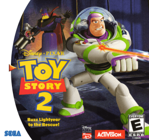 Toy Story 2: Buzz Lightyear to the Rescue! Sega Dreamcast ROM