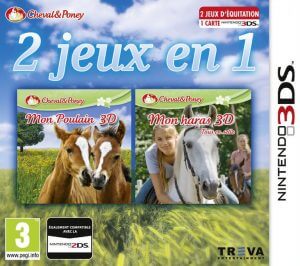 2in1 Horses 3D: My Foal 3D + My Riding Stables 3D: Rivals in the Saddle Nintendo 3DS ROM