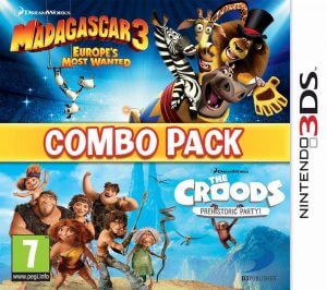 Combo Pack: Madagascar 3: Europe’s Most Wanted + The Croods: Prehistoric Party!