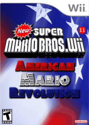 New Super Mario Bros Wii American Revolution Nintendo Wii ROM