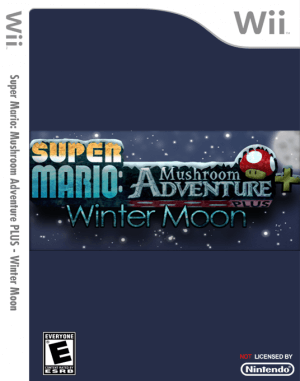 New super Mario Bros Wii Mushroom Adventure PLUS Winter Moon