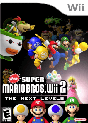 New Super Mario Bros. Wii 2: The Next Levels Nintendo Wii ROM